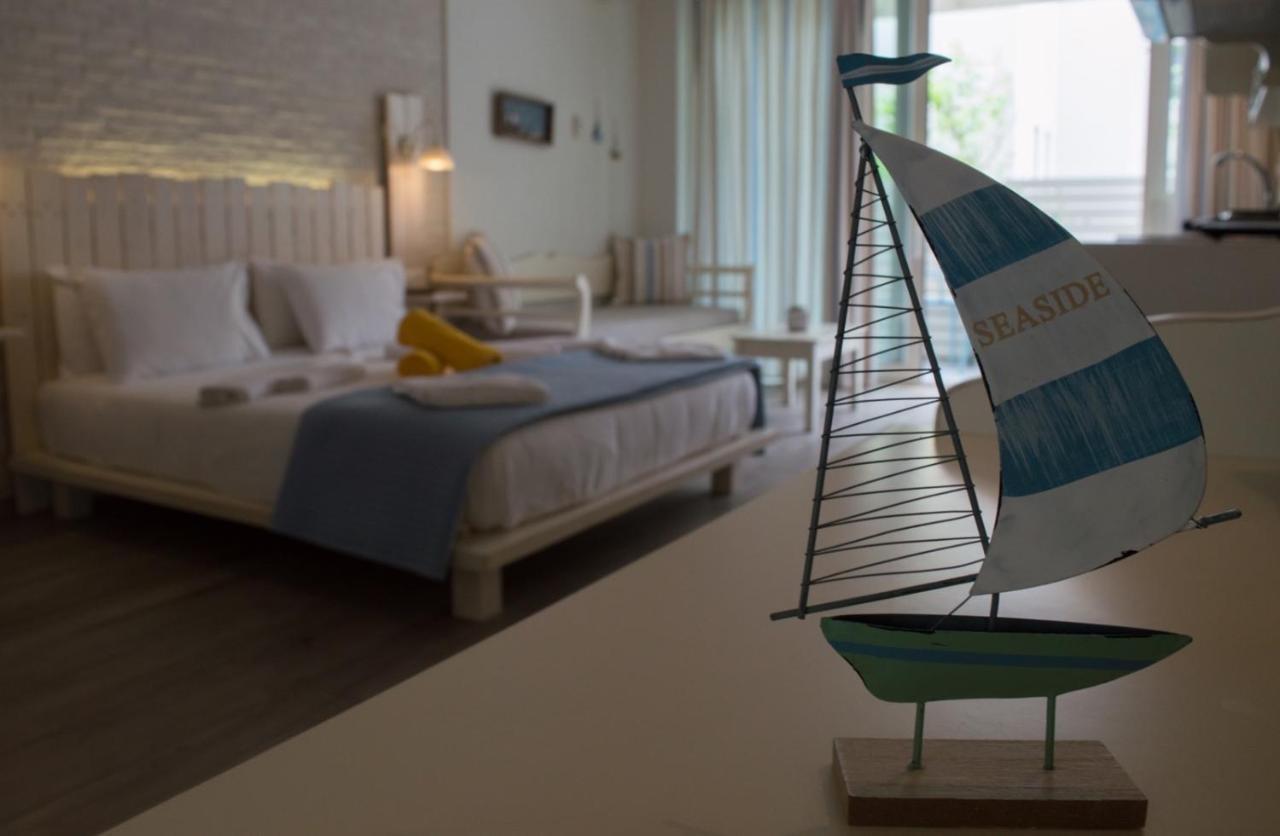 Alkionides Seaside Hotel Platanias  Luaran gambar