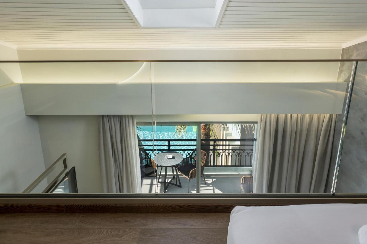 Alkionides Seaside Hotel Platanias  Luaran gambar