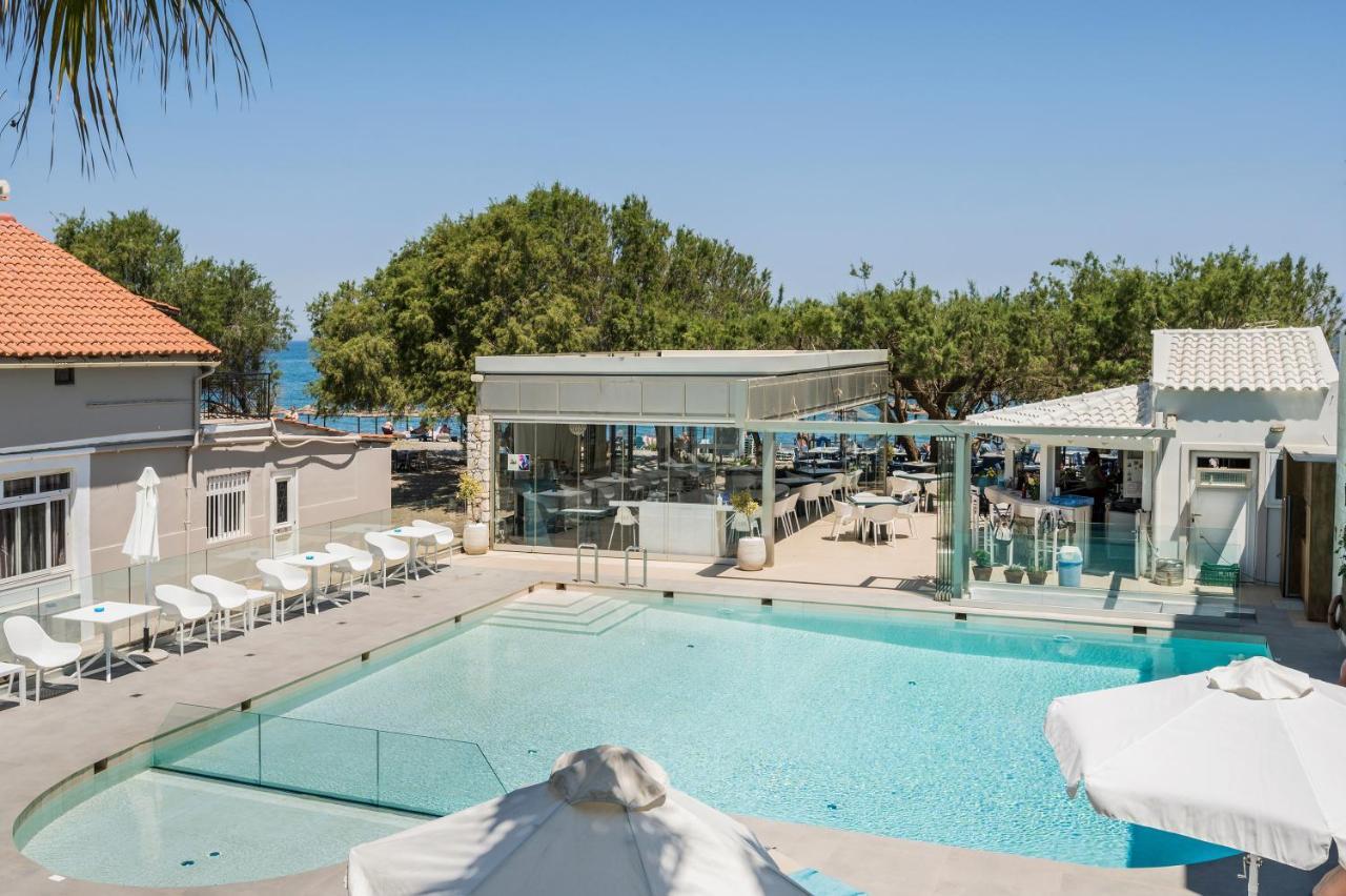 Alkionides Seaside Hotel Platanias  Luaran gambar