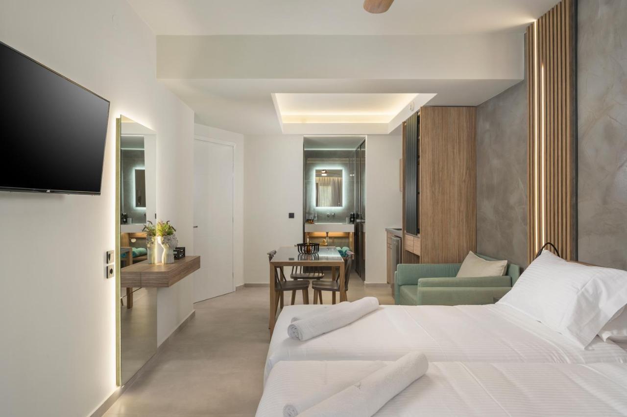 Alkionides Seaside Hotel Platanias  Luaran gambar