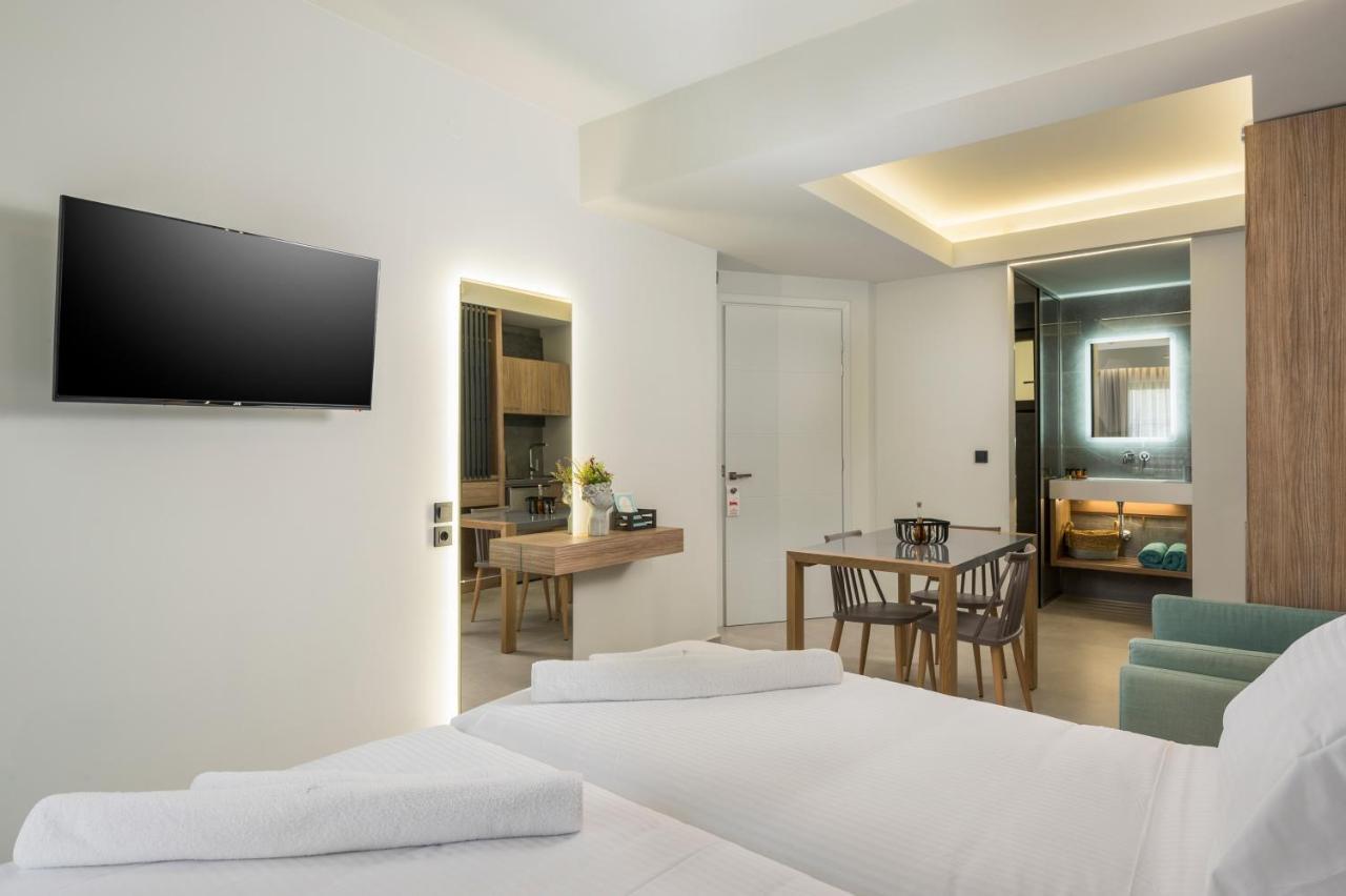 Alkionides Seaside Hotel Platanias  Luaran gambar