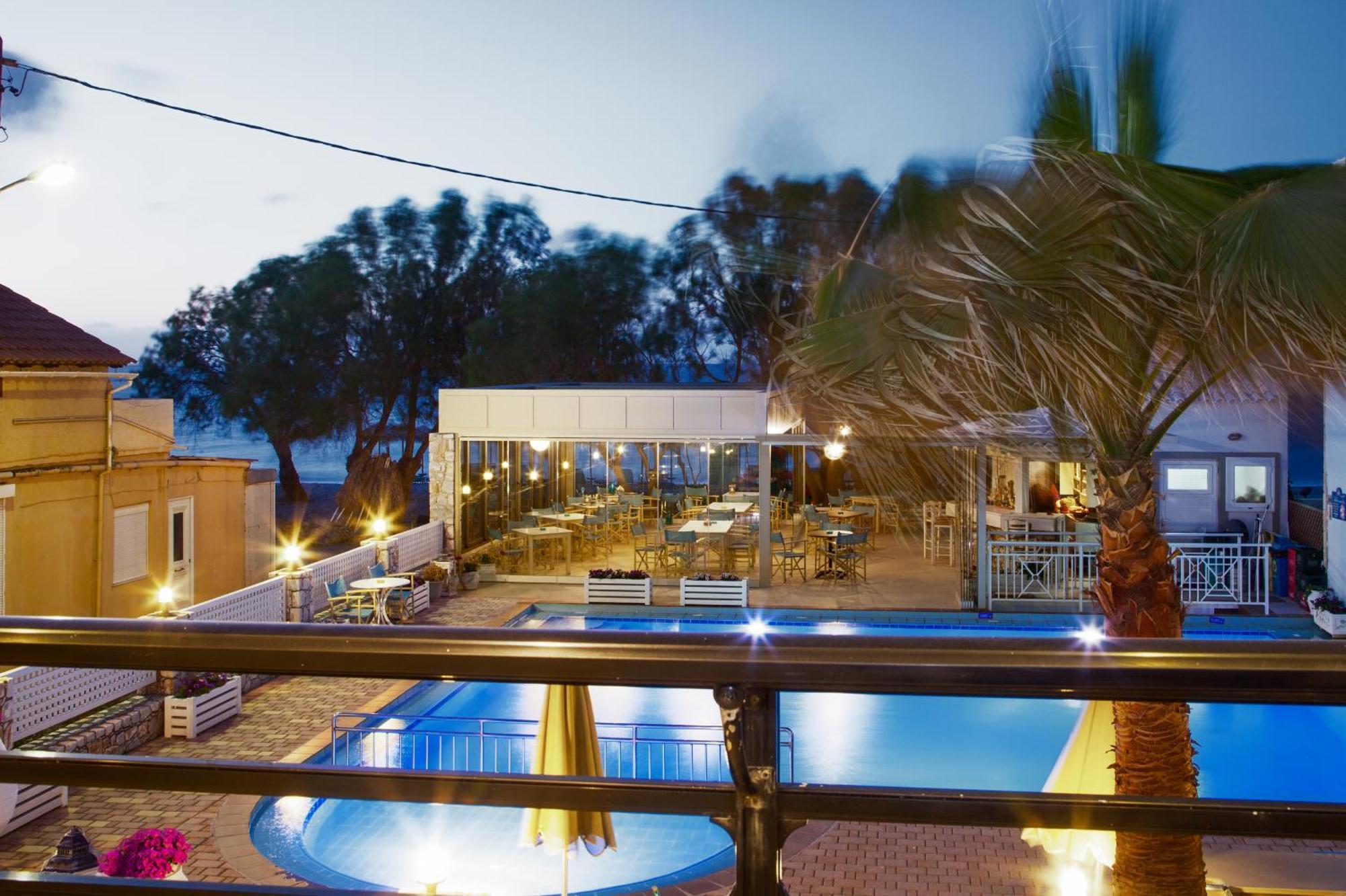 Alkionides Seaside Hotel Platanias  Bilik gambar
