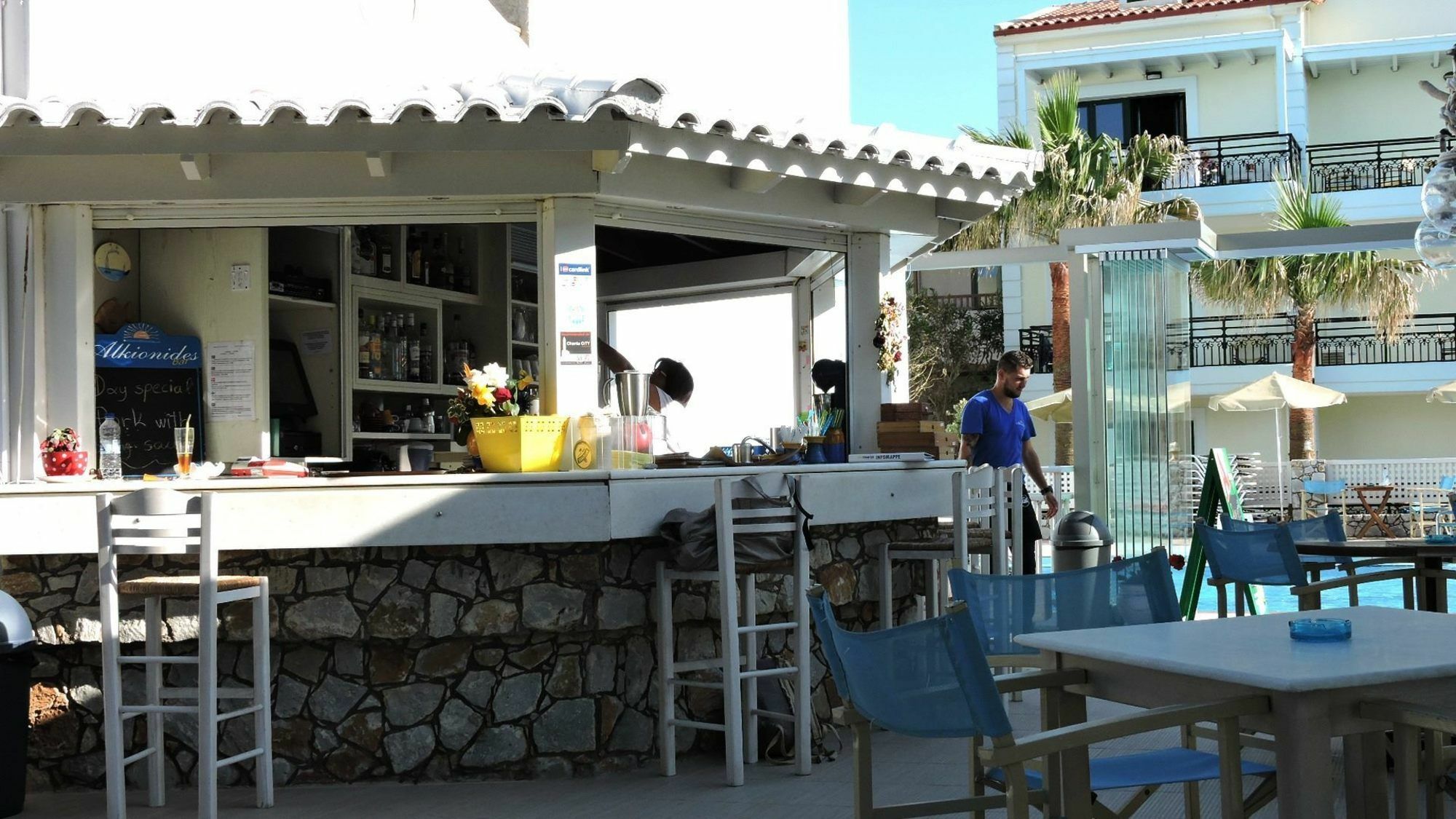 Alkionides Seaside Hotel Platanias  Luaran gambar